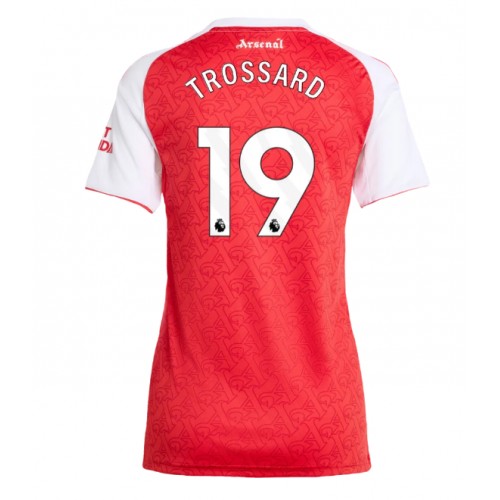 Stroje piłkarskie Arsenal Leandro Trossard #19 Koszulka Podstawowej dla damskie 2025-26 Krótki Rękaw